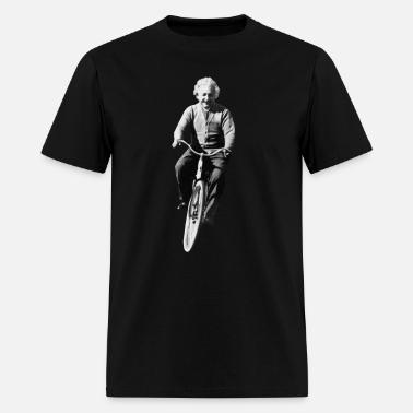 Albert Einstein on a Bike' Men's T 